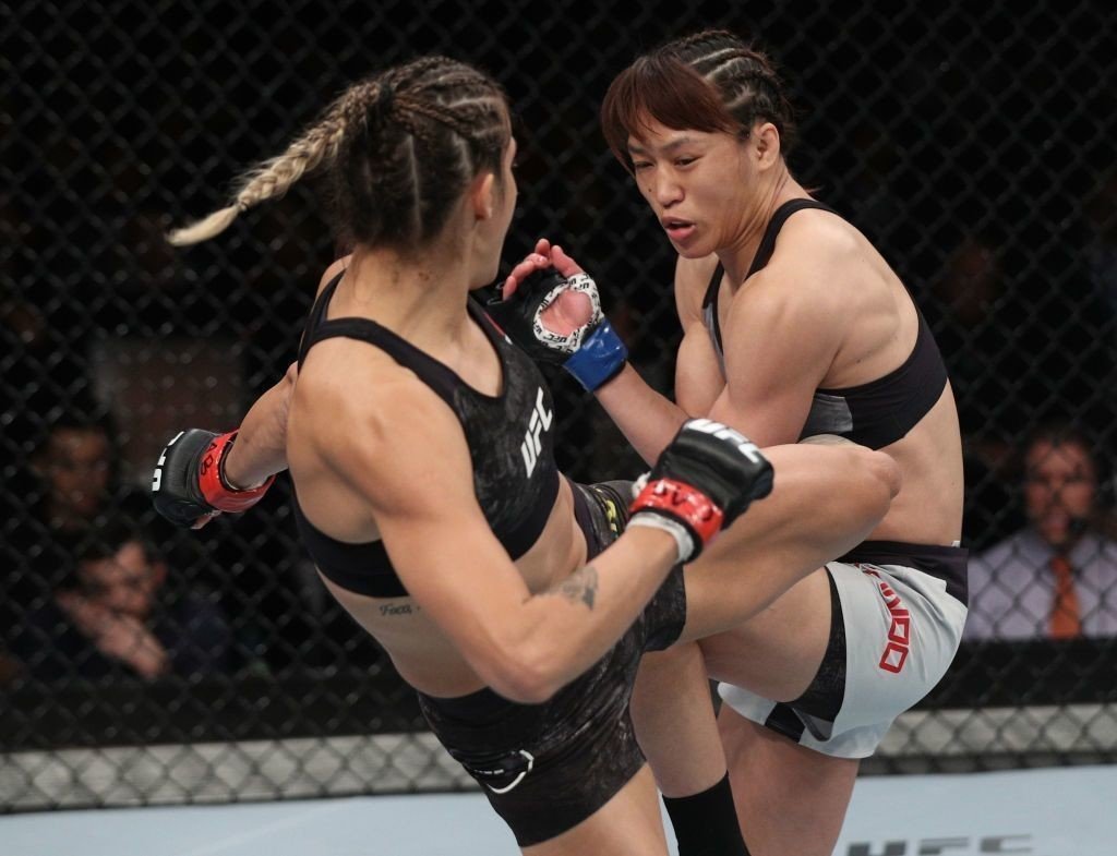 UFC】近藤朱里がボテーリョにTKO負けで初黒星、メインはフルラウンドの