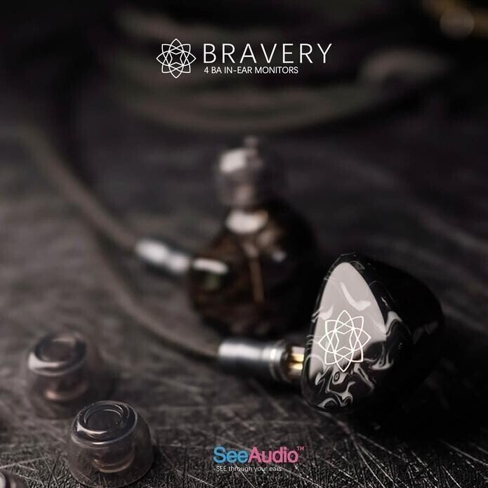 中華イヤホン SeeAudio Bravery レビュー】その周波数特性、THD 中華イヤホン SeeAudio Bravery レビュー】その周波数特性、THD