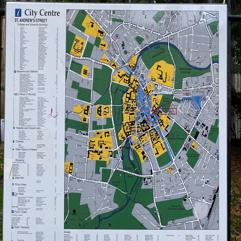 英国散歩 第8週｜ケンブリッジはザックリこんなまち⑤水とみどりのまち