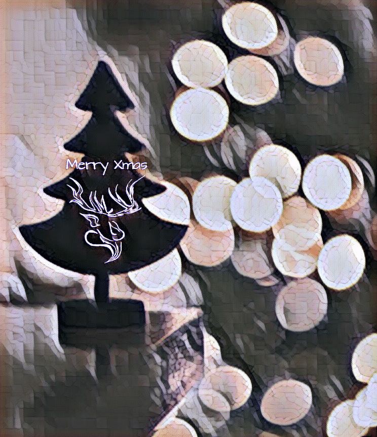 イラスト 幸運 恋 おまじない お家 ツリー クリスマス イルミネーション 鹿 トナカイ ロマンス 幸せになる待ち受け フリー素材 Cay44 Cay カイ Note