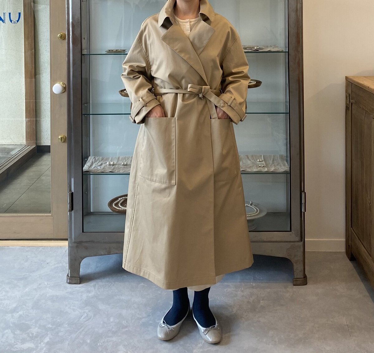 Big size trench coat｜UKÉ