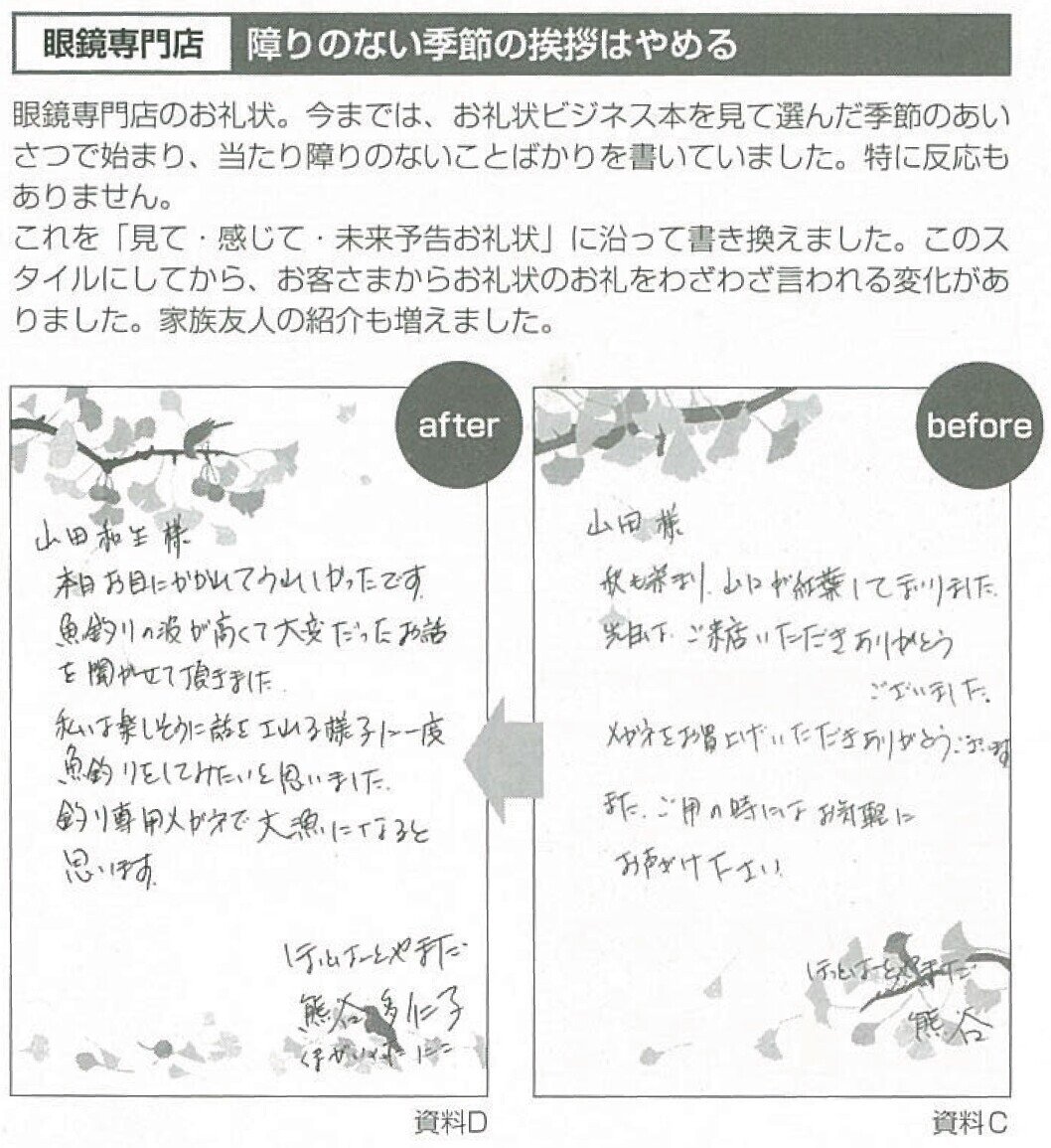 2015.12「お礼状　お客の心をつかむ“事実”と“未来”の原則」-2