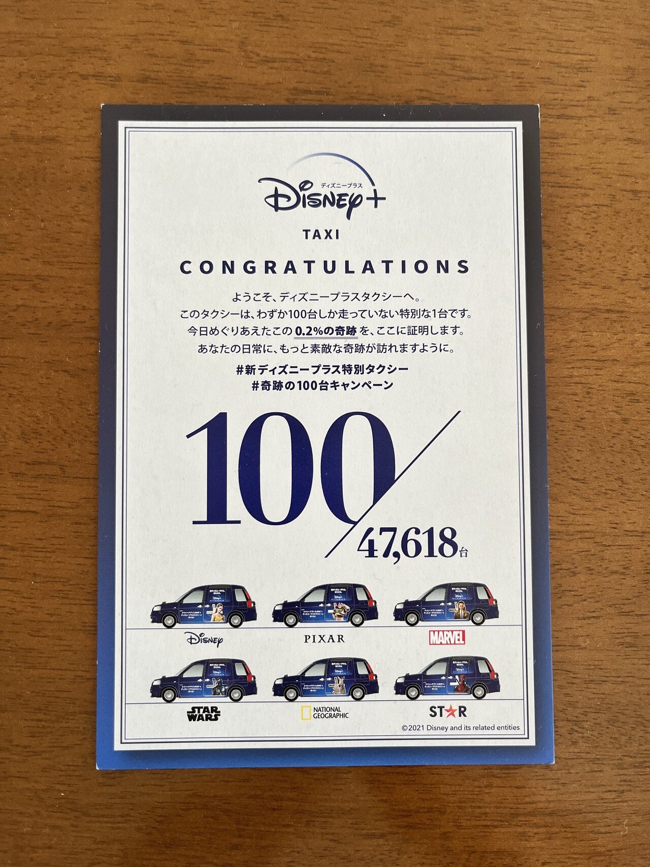 ディズニータクシー 奇跡の100台に出会した 中目黒から三軒茶屋へ 中目黒土産店 Note ディズニータクシー 奇跡の100台に出会した 中目黒から三軒茶屋へ 中目黒土産店 Note