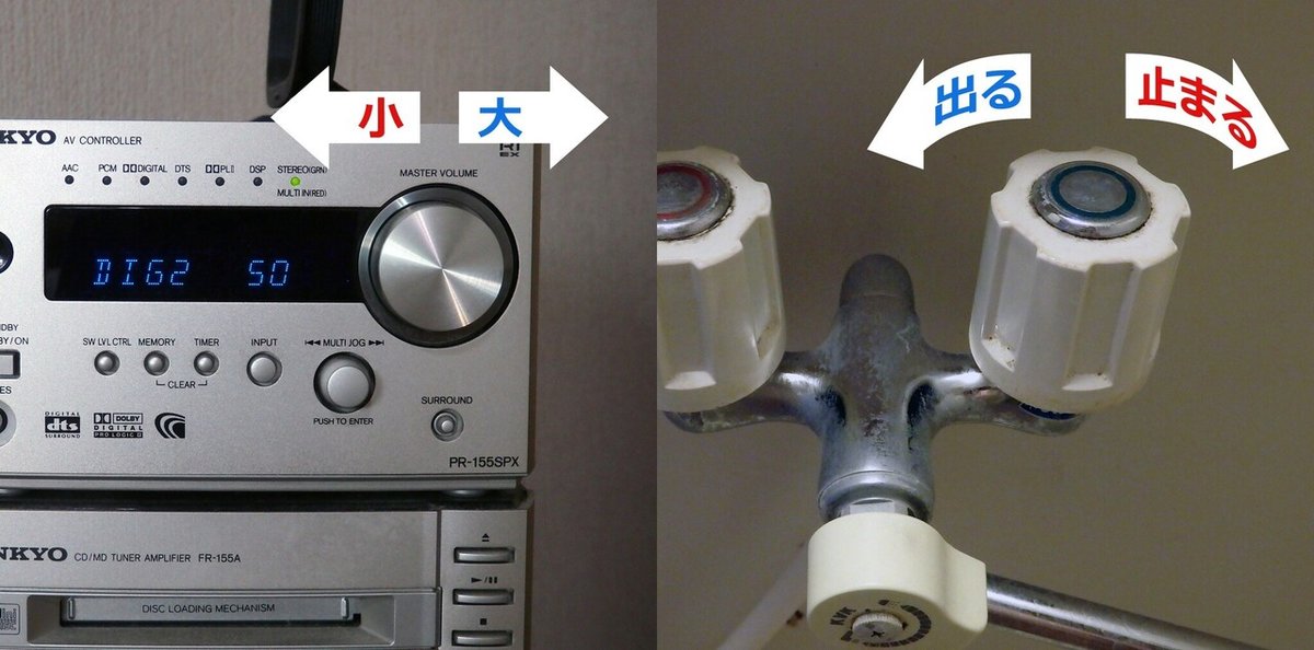 音量蛇口