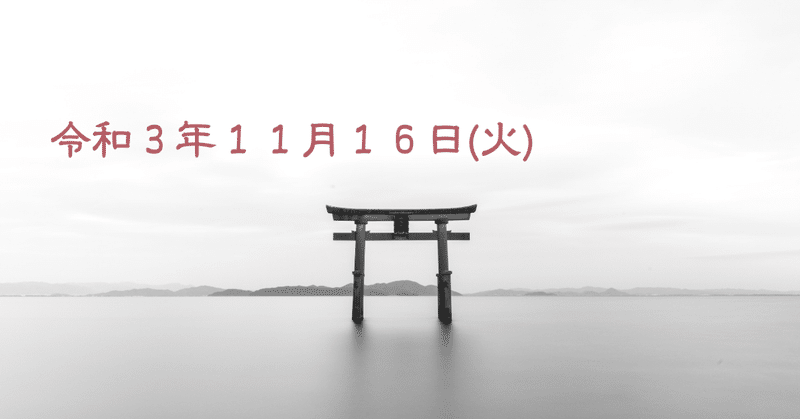 神託札■１１月１６日■