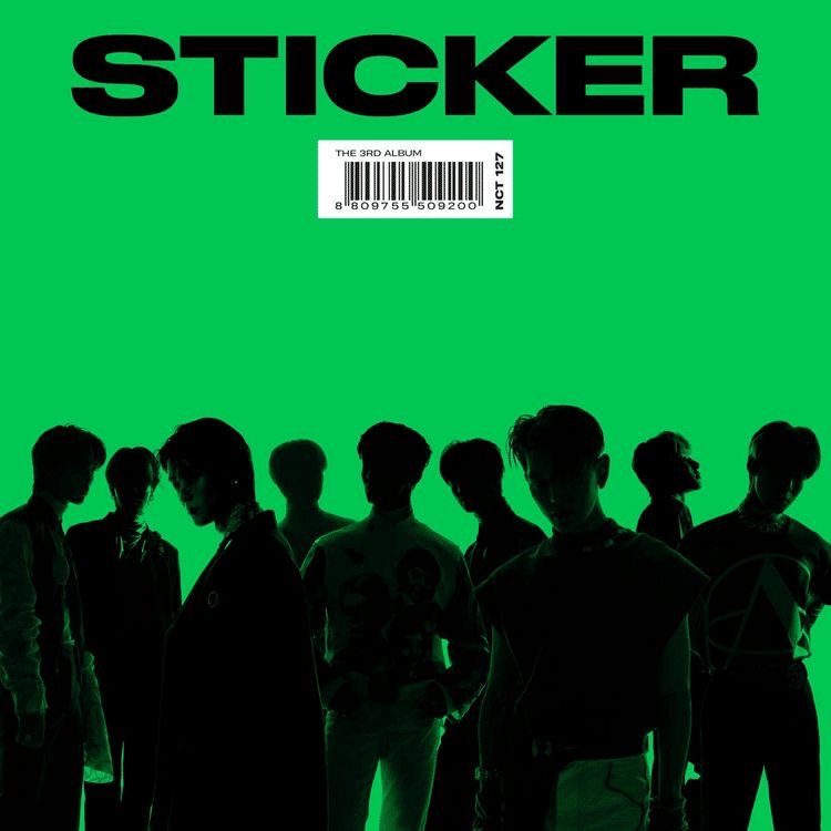 NCT127 STICKER DELUXE ドヨン NCT 127 The 3rd Album STICKER Short Sleeve T-Shirts Deluxe