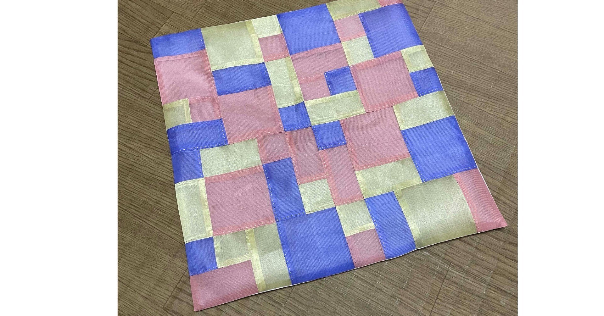 チョガッポのポジャギ ポジャギ制作過程】カラフルオクサのチョガッポ｜pojagi*sono