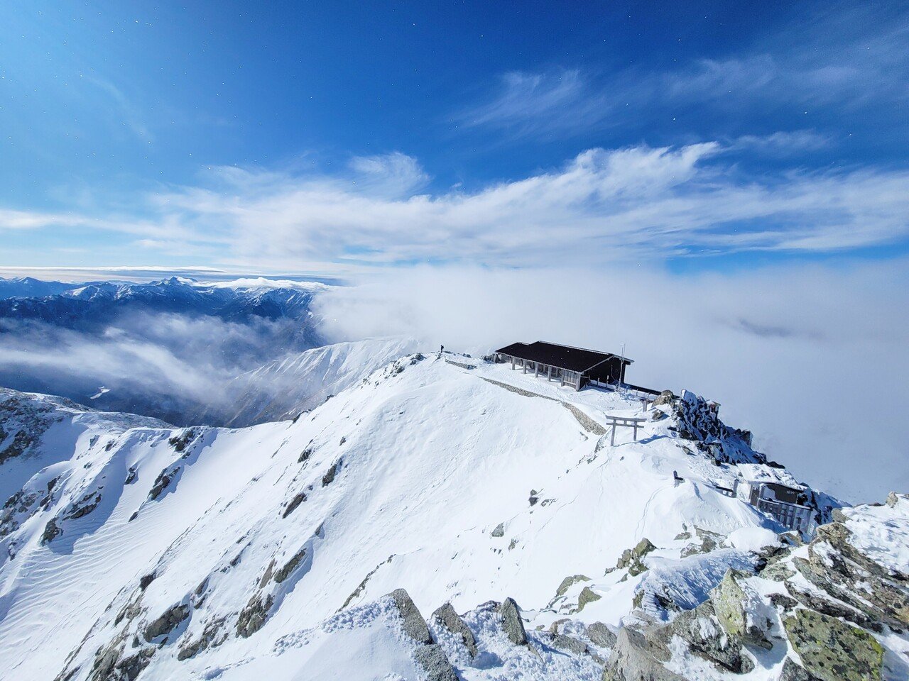 立山連峰 雄山山頂 3003m から たけし Note