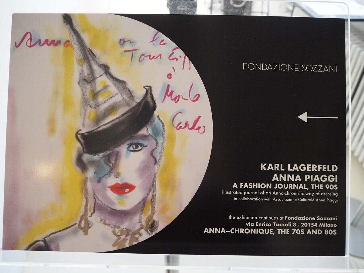 前編】「カール・ラガーフェルド、アンナ・ピアッジ:アンナの着こなしを語るイラストジャーナル」(Karl Lagerfeld, Anna Piaggi. Diario illustrato di un |Nao Masunaga 前編】「カール・ラガーフェルド、アンナ・ピアッジ:アンナの着こなしを語るイラストジャーナル」(Karl Lagerfeld, Anna Piaggi. Diario illustrato di un |Nao Masunaga