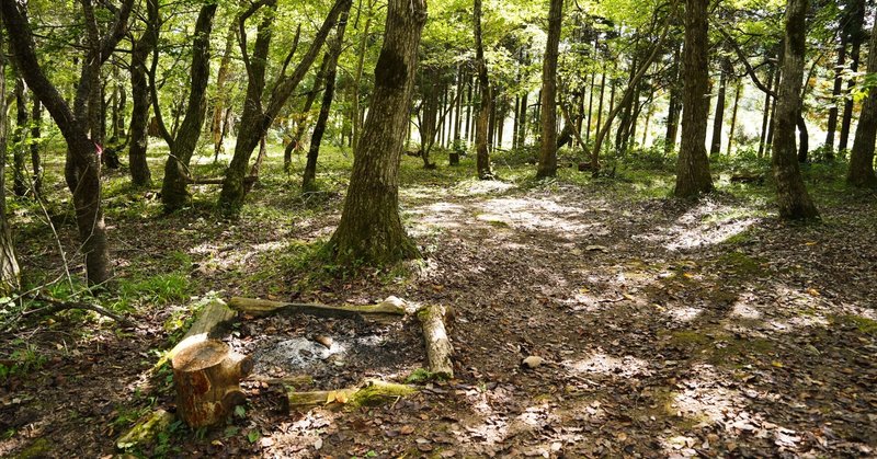 たき火にはまった、會津いろり山オートキャンプ場