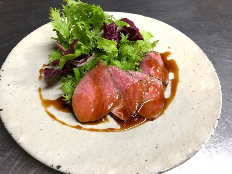 ニューウェーブ和食 温度管理で誰でも三ツ星 和風ローストビーフ 板前2 0 Note