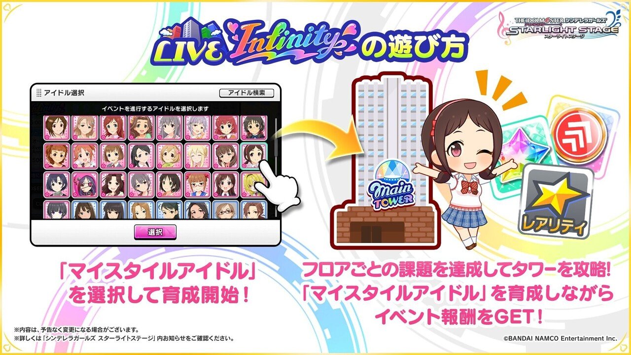 デレステ 新イベント Live Infinity 開催前の考察 緒方空 Note