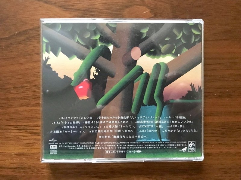音楽のデザインをちゃんと見る 椎名林檎トリビュート アダムとイヴの林檎 りゅーまち Note