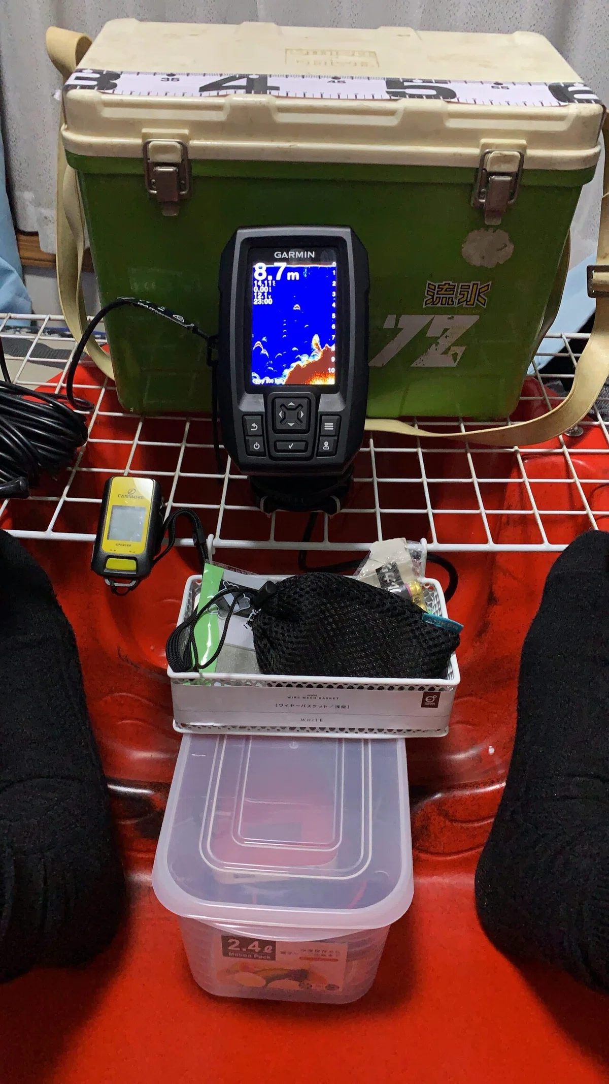 魚群探知機】魚群探知機付いているだけで、超すごいコクピット感が出る 