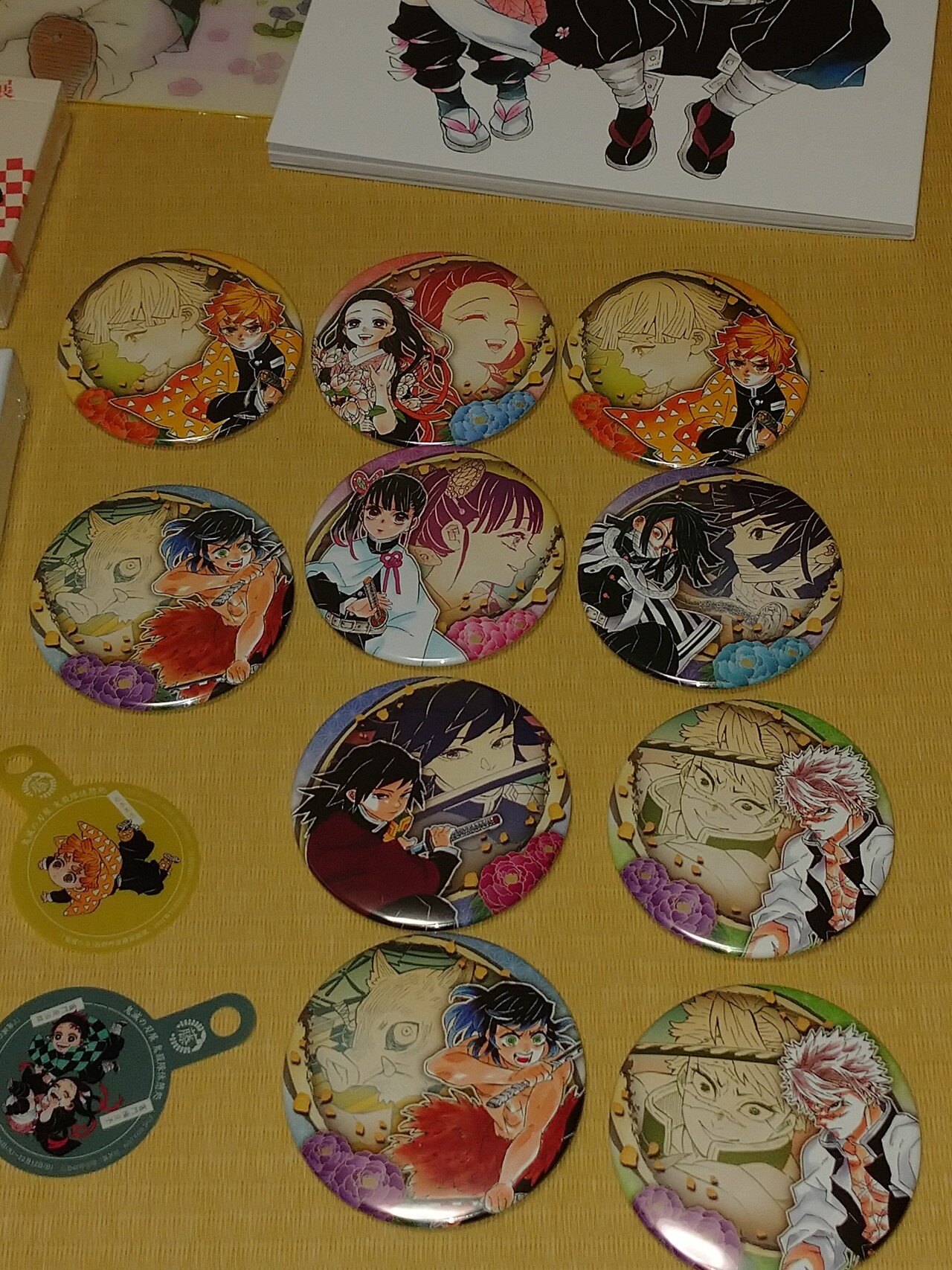 最終値下】鬼滅の刃 原画展 デコレ缶 善逸10点セット