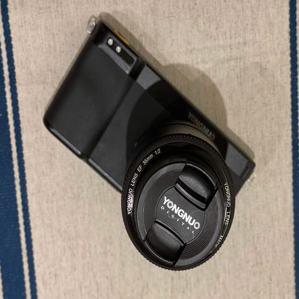 Androidなマイクロフォーサーズカメラ、YONGNUO YN455 を昨年のYN450に 