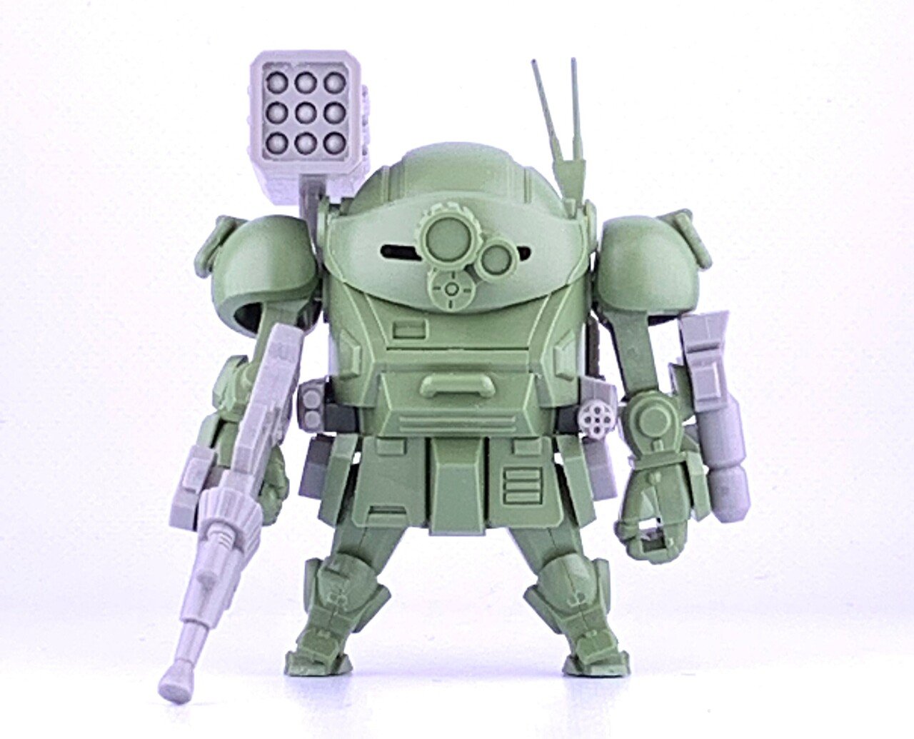 チョイプラシリーズ No.015 スコープドッグ レッドショルダーカスタム 装甲騎兵ボトムズ プラモデル(MIM-016-RS) cavico models(キャビコモデルズ) チョイプラシリーズ No.015 スコープドッグ レッドショルダーカスタム