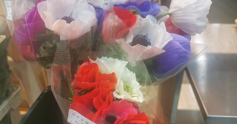 春の花が市場に出てきました！菊の思い込み。葬儀の花じゃない。素敵な使い方