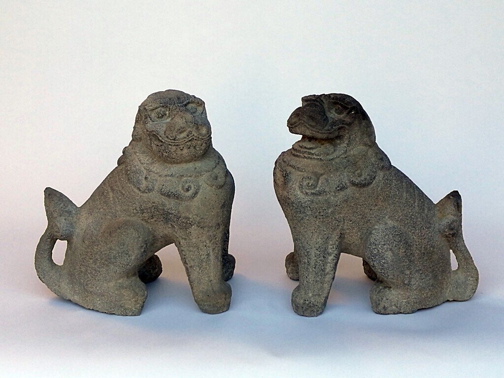 大阪府下最古の石造狛犬～関大明神社秘蔵の丹後狛犬～｜komajin