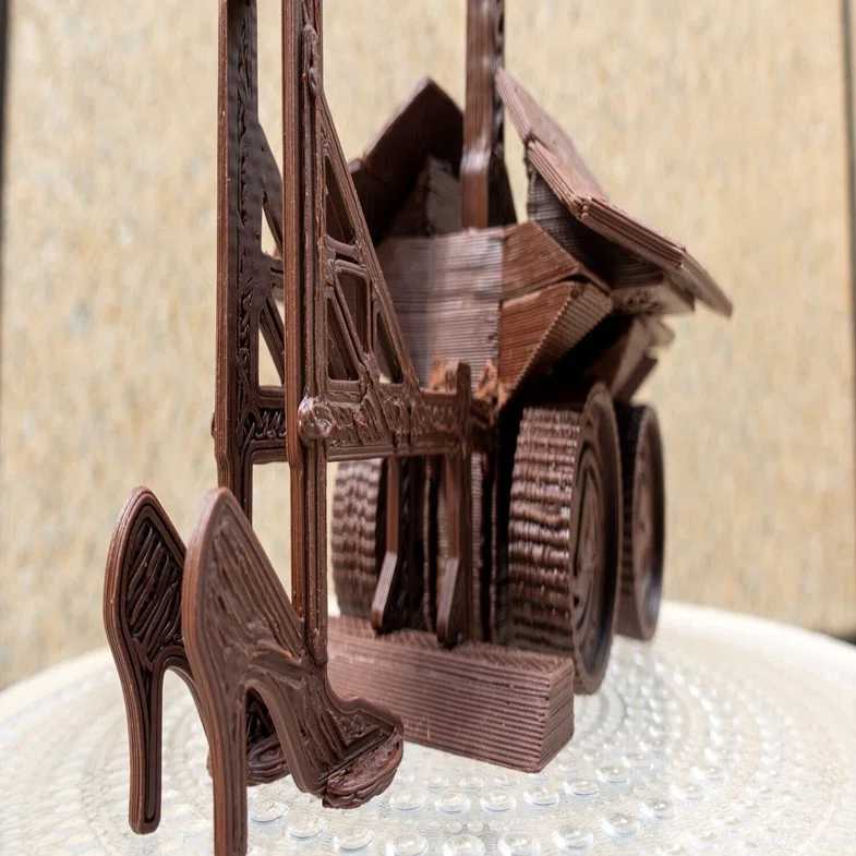 チョコレート3Dプリンターでつくりました｜梅澤陽明｜ファブラボ