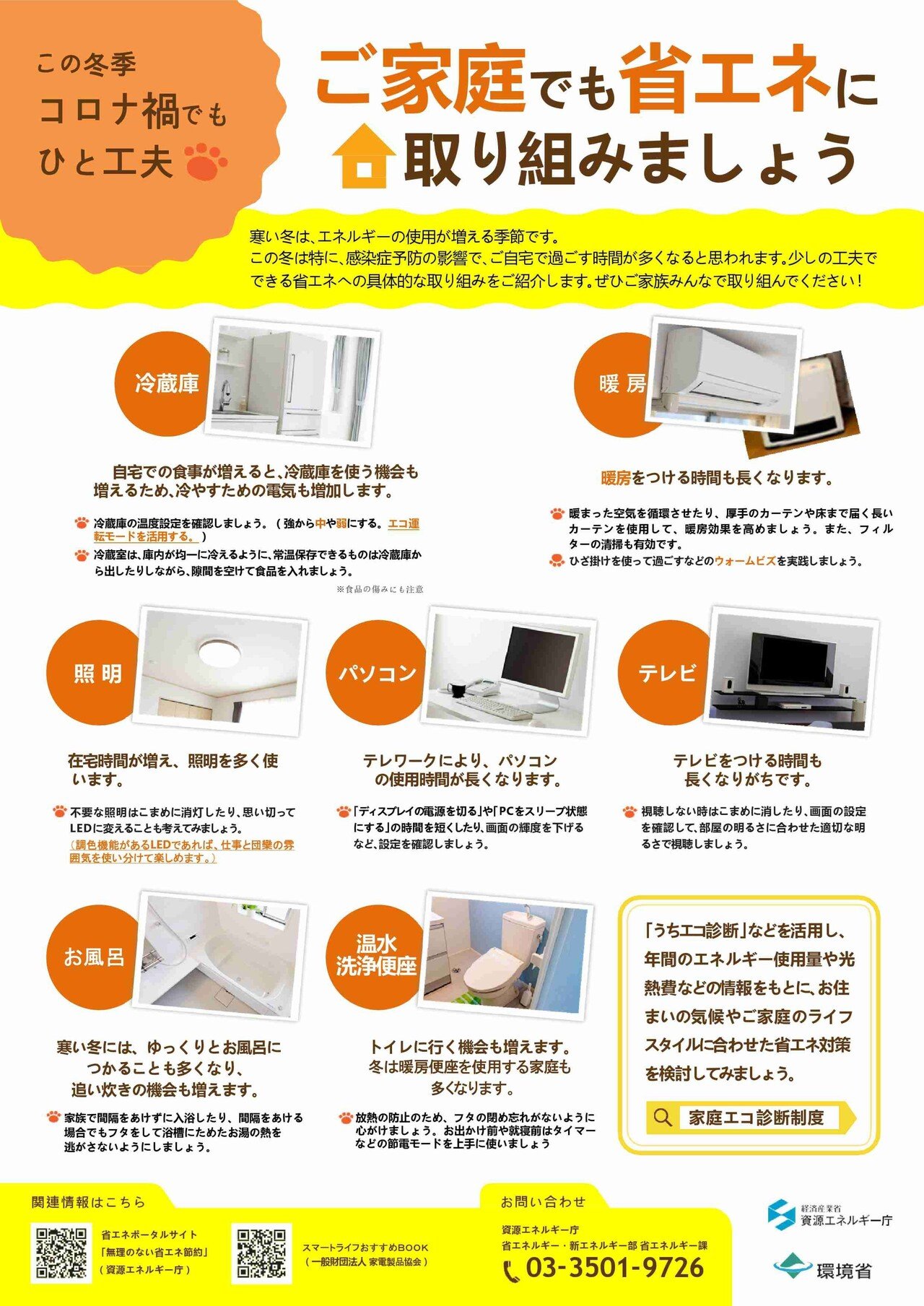 家庭用節電案内g