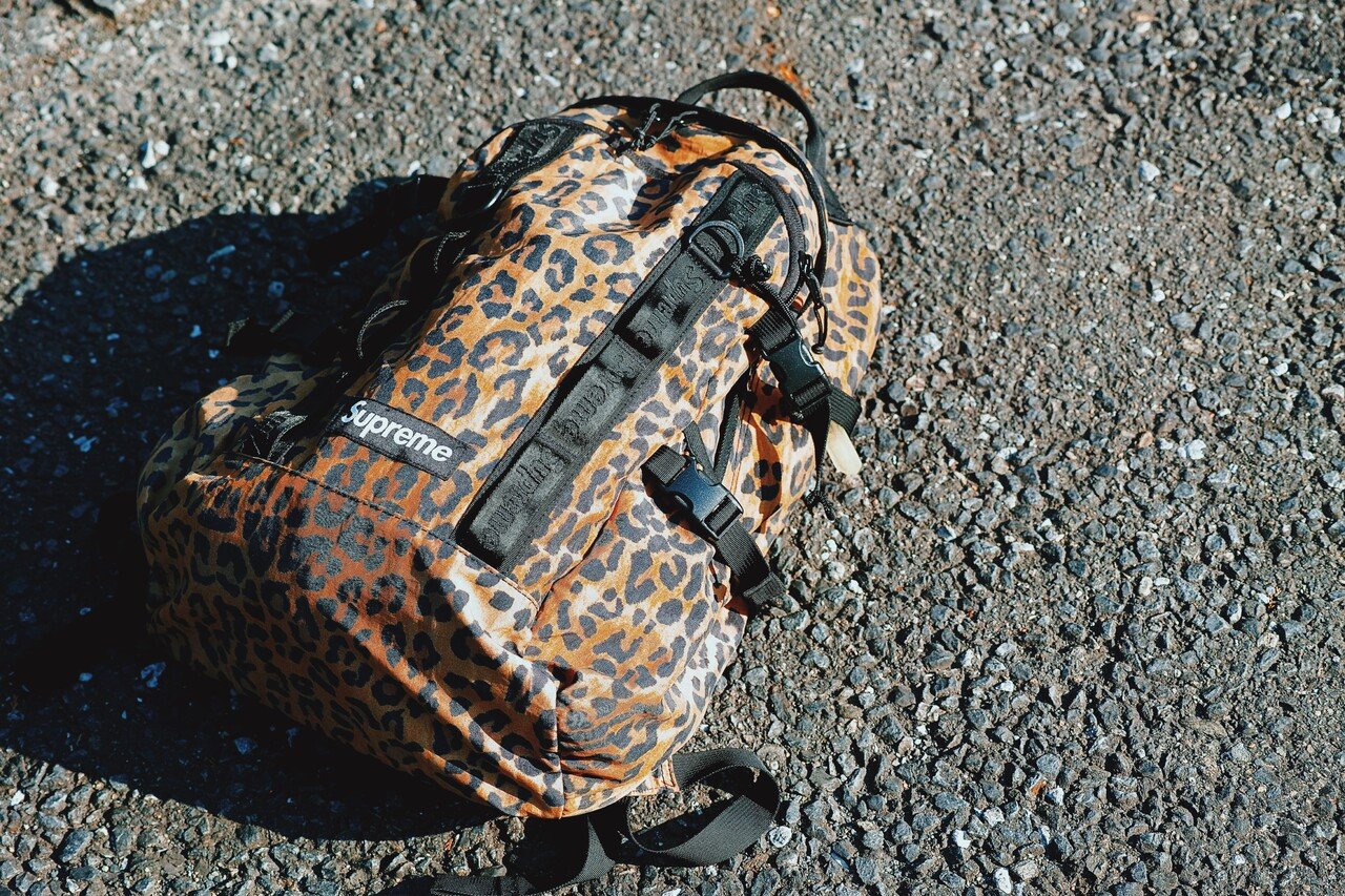 極美品】Supreme 20FW Backpack leopard - リュック/バックパック