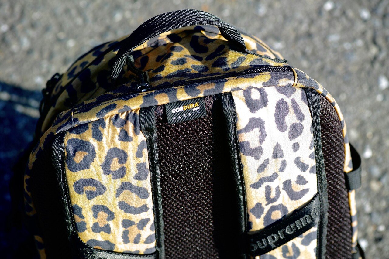supreme 20FW backpack 21L Leopard