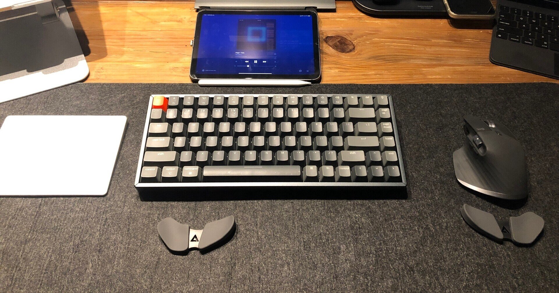 手首に合わせて動く可動式リストレスト Carpio2 0 仕事の道具note Note