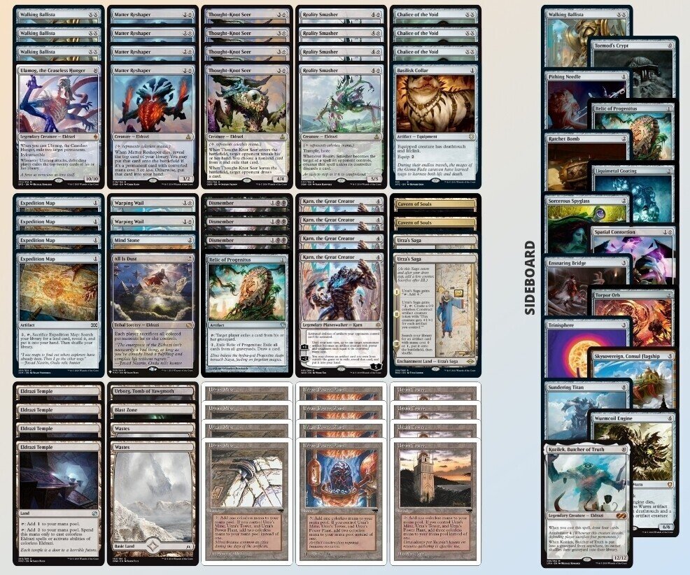 MTG エルドラージトロンメモ｜しょうT