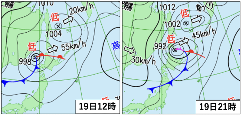 地上天気図