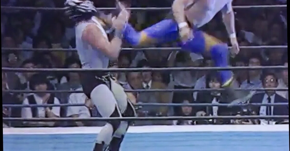 1982.5.26 タイガーマスクVSブラック・タイガー《漫画から飛び出した名 