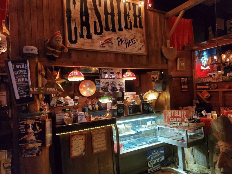 『HOT BLUES CAFE ホットブルースカフェ』 内装