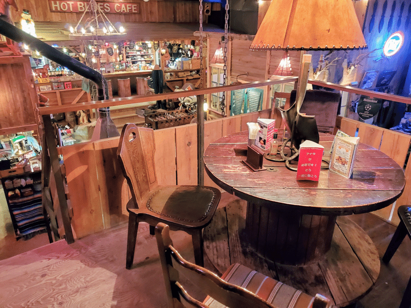 『HOT BLUES CAFE ホットブルースカフェ』 内装
