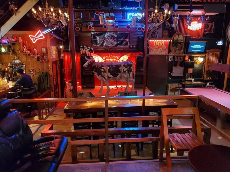 『HOT BLUES CAFE ホットブルースカフェ』 内装