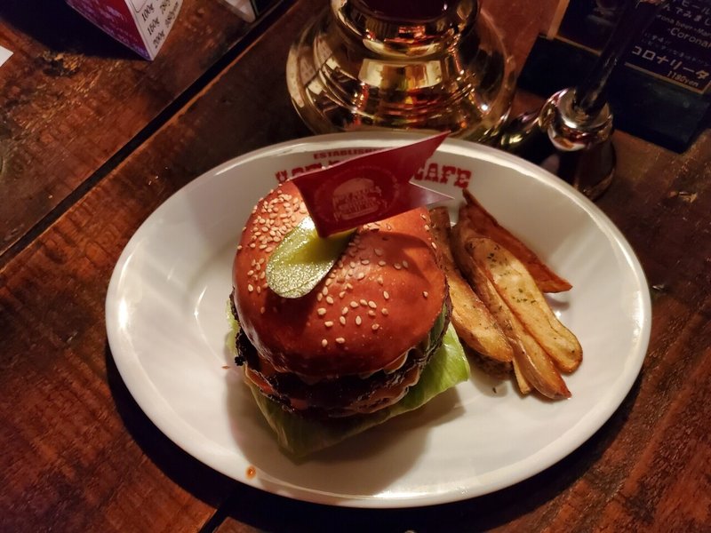 『HOT BLUES CAFE ホットブルースカフェ』 内装 メニュー