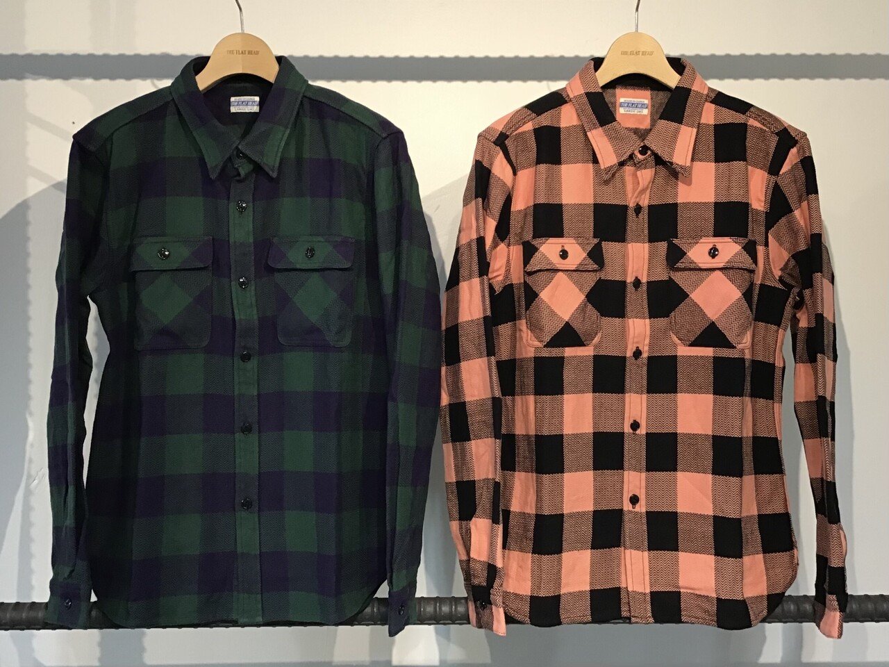 FLAT HEAD 大阪店】～フラットヘッドのオリジナルブロックチェック生地