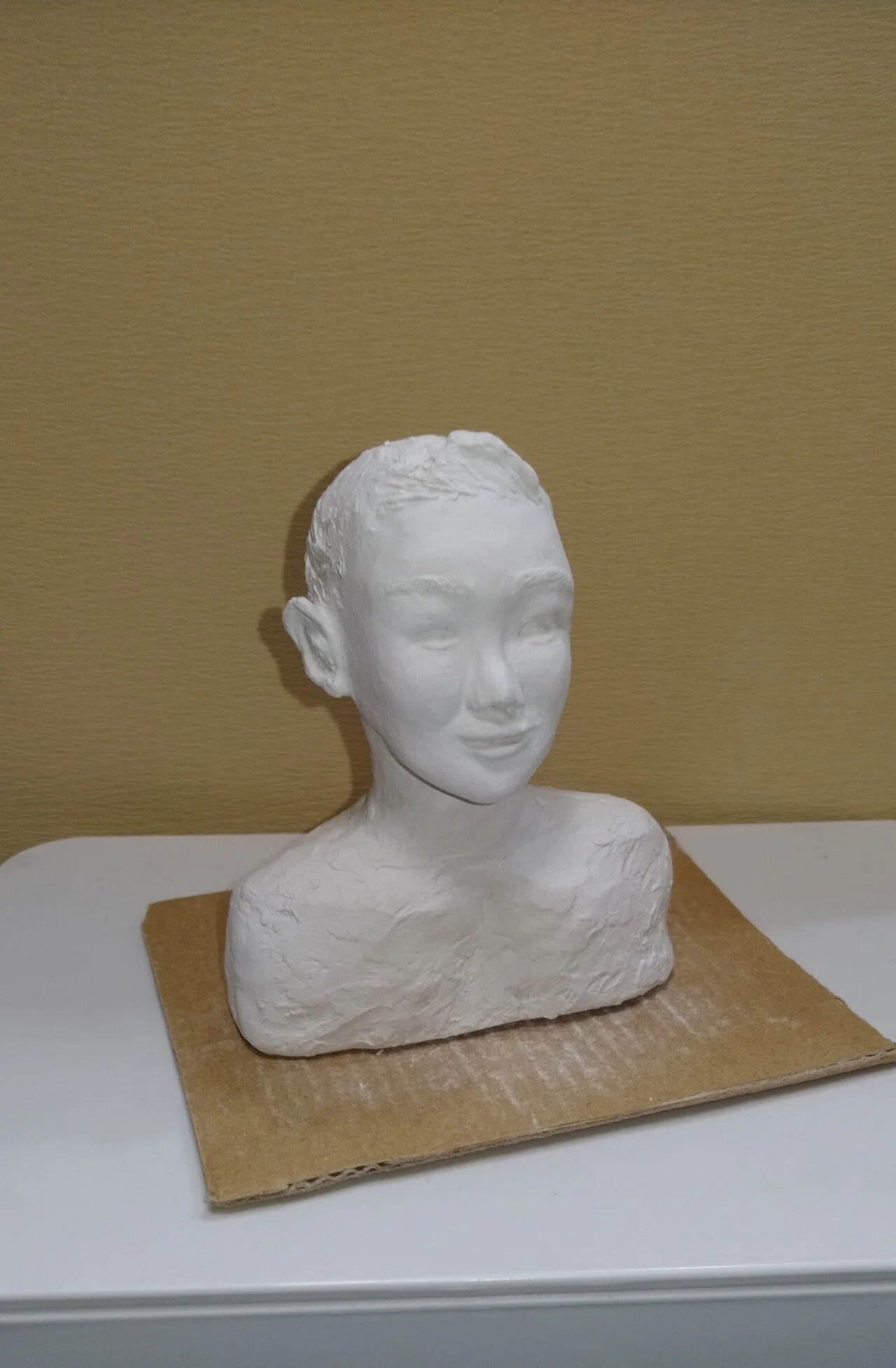 続・全くの素人が彫塑で藤井風フィギュアに挑戦する＜第9回＞｜あんこ