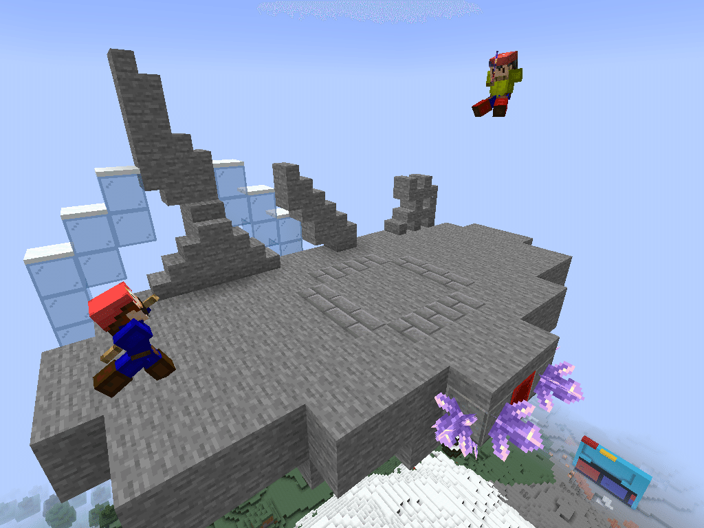 Minecraftでスマブラ作ってみる-マイクラでスマブラ#1｜ちょこみんと