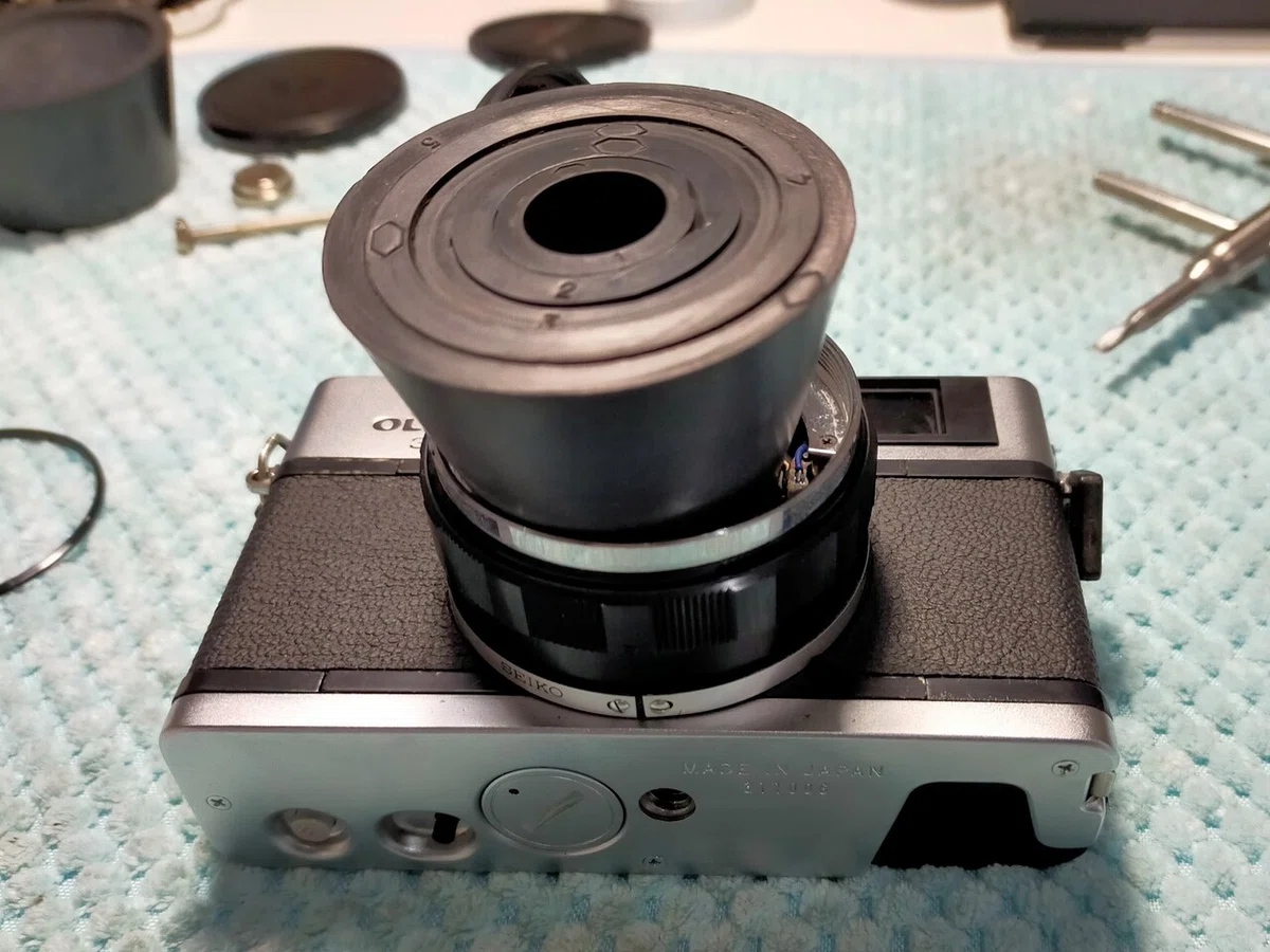 動作品】OLYMPUS 35 ED フィルムカメラ 侘し 動作確認済み