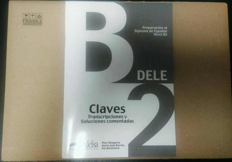 スペイン語学習日記 B2合格への道 問題集の解答が届いたよ ヒトミ クバーナ Note スペイン語学習日記 B2合格への道 問題集の解答が届いたよ ヒトミ クバーナ Note
