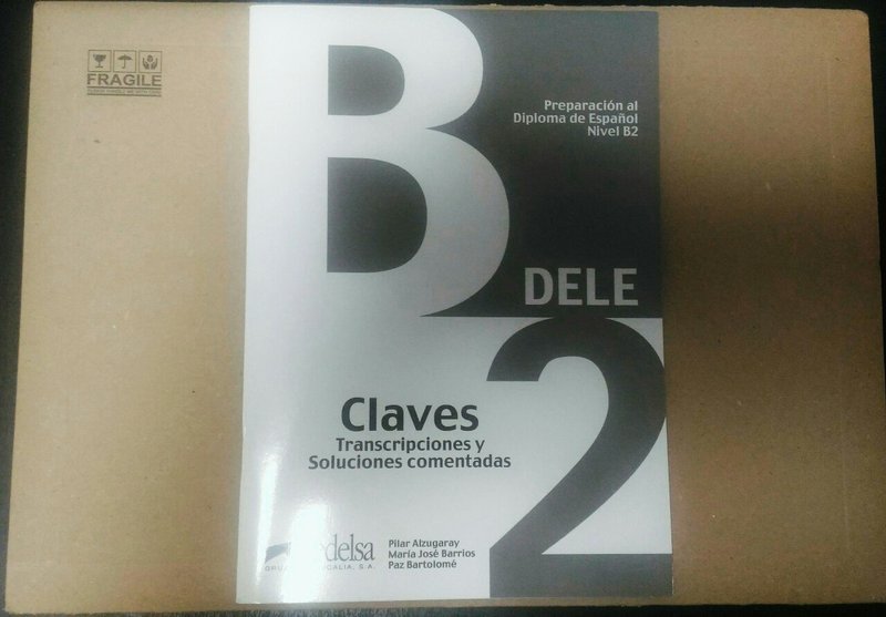 スペイン語学習日記 B2合格への道 問題集の解答が届いたよ ヒトミ クバーナ Note