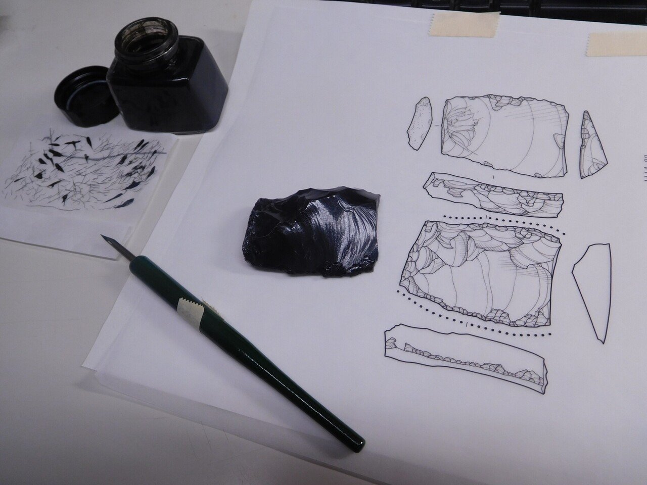 石器を描く｜八ヶ岳旧石器研究グループ