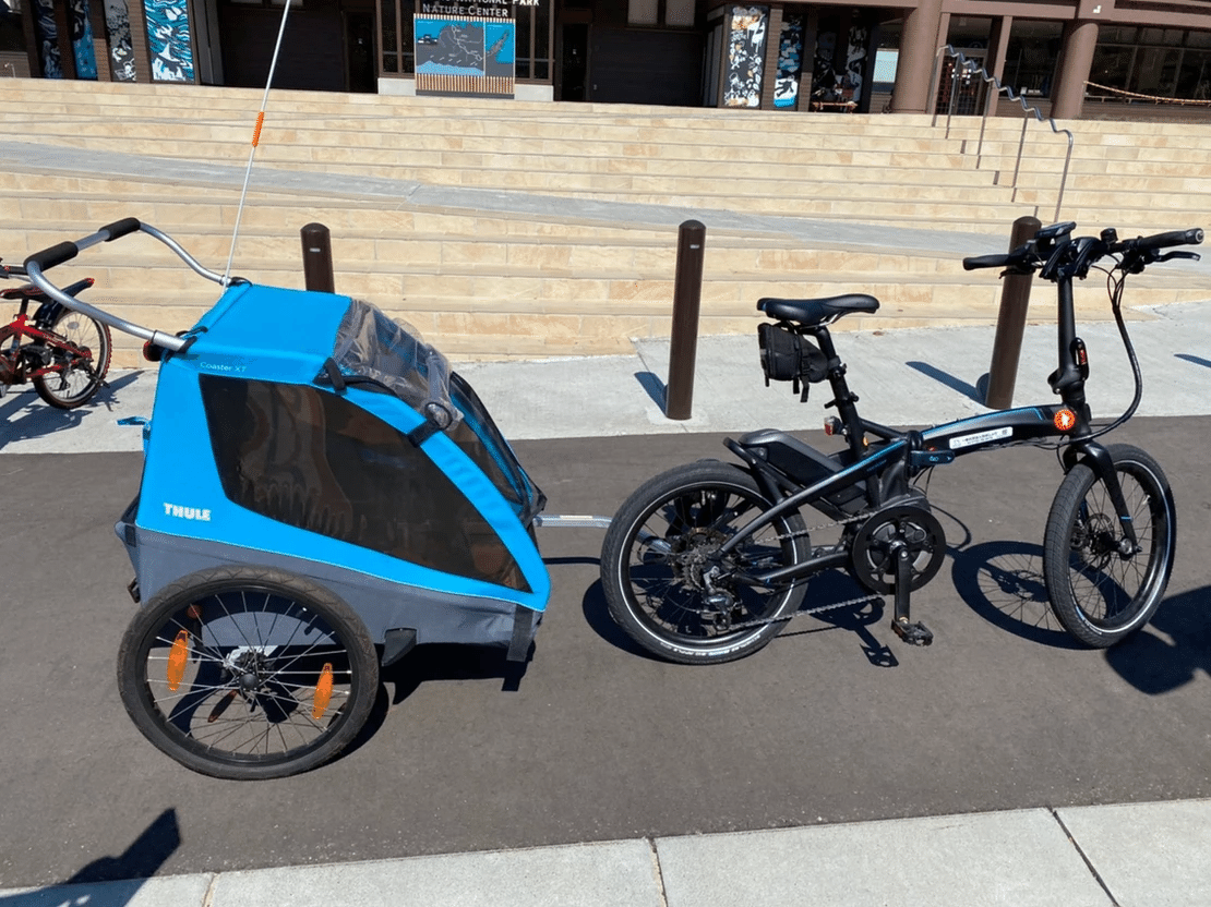 自転車トレーラー　サイクルトレーラー Amazon.co.jp: seathestars 自転車トレーラー サイクル