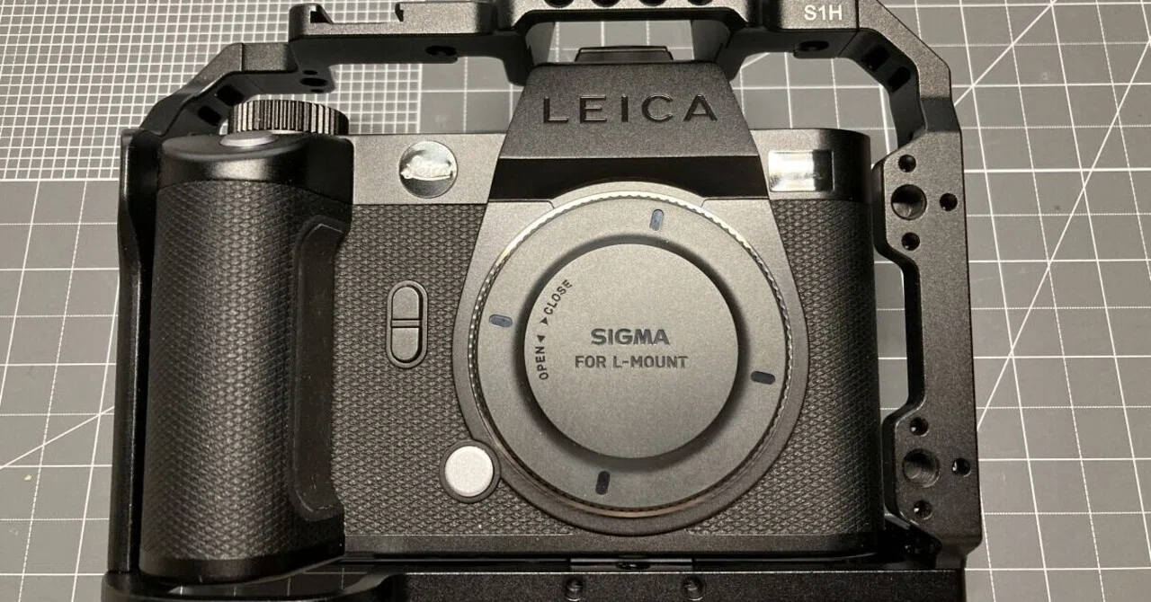 Leica SL2-SにS1H用のケージを装着｜nakamot_ø＠壮年期編