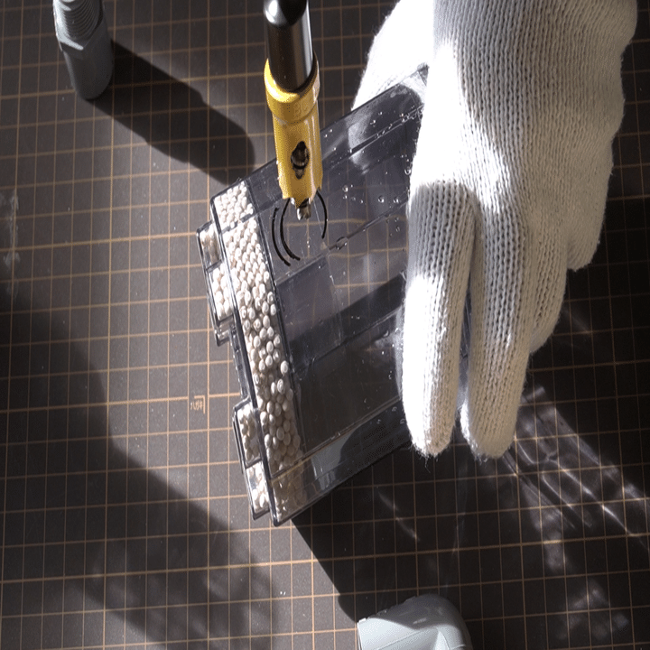 チャンナプルクラ水槽 フィッシュレット改造｜オオハシさん