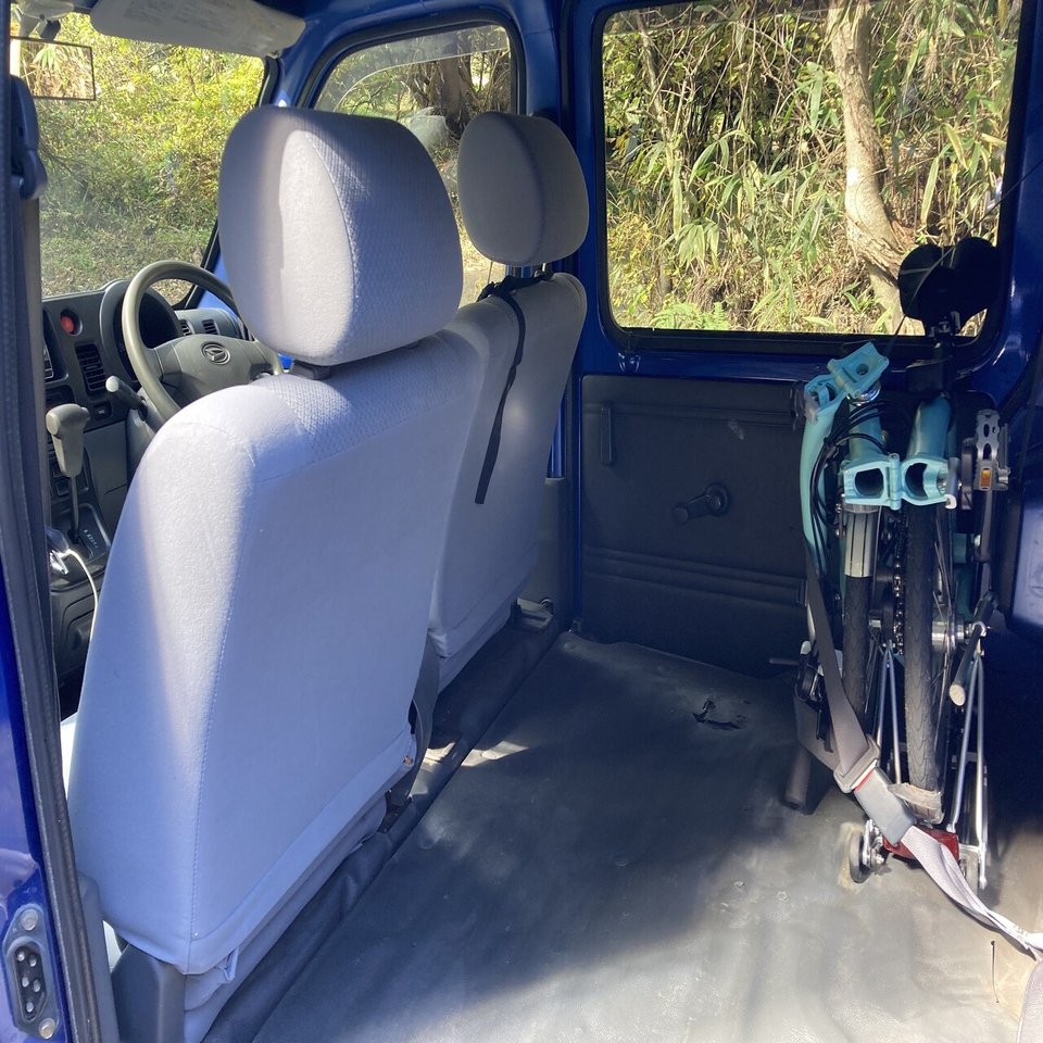 ハイゼットデッキバンの車中泊仕様 一城ひとま Note