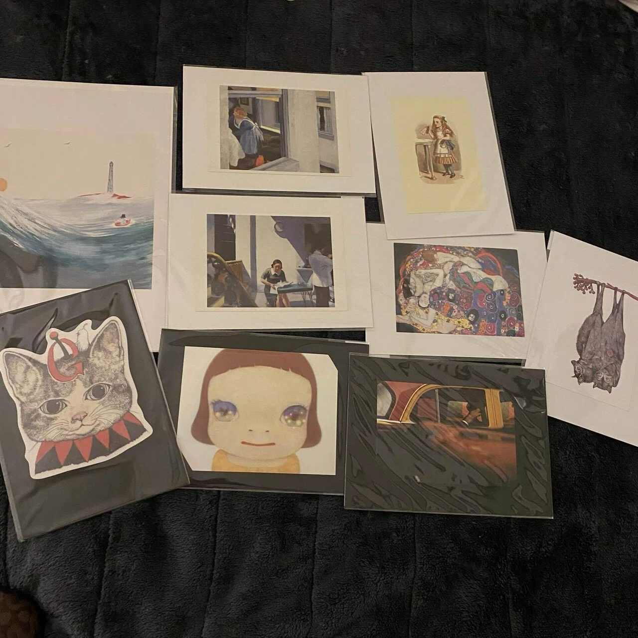 蚤の市で ポストカードをたくさん買ってきた 物語のワンシーンのような エドワードホッパーの絵が好き 外から覗くような視点が面白い ソール ライターの視点も面白い ここから物語を書くのも楽しそうだ ありむら Note