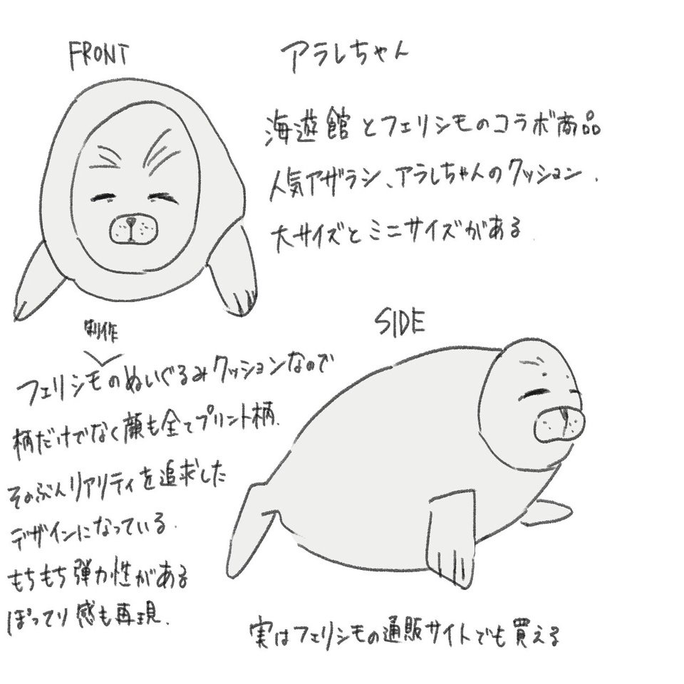 海遊館のぬいぐるみレポ うぬ山 Note