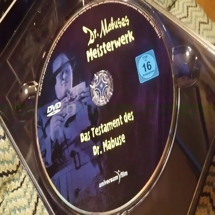 未発売映画劇場「怪人マブゼ博士／恐るべき狂人」｜hitoshi kawamura
