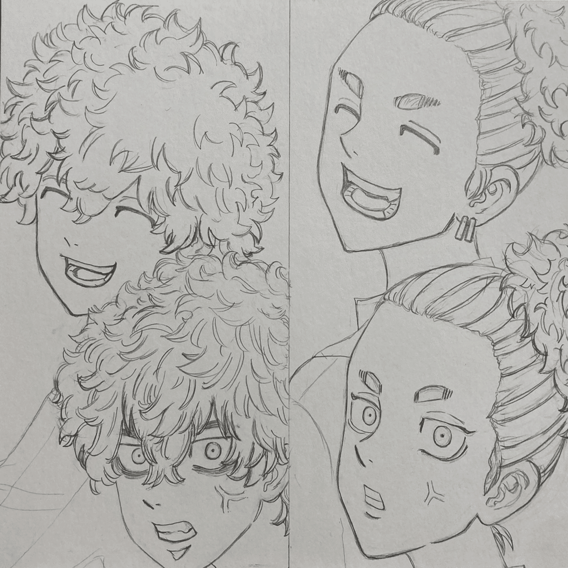 和久井健先生 東京卍リベンジャーズ より スマイリー アングリー 過去 未来 Part Timoの絵描き場 Note